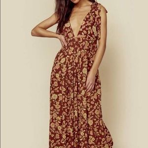 Faithful The Brand- Opatija Midi Dress Brand New